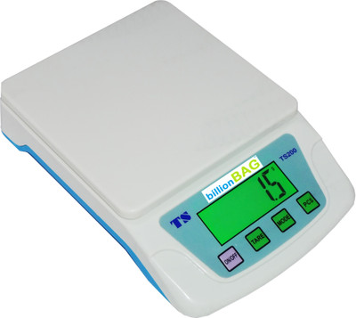 Billionbag Auto Backlight Electronic TS200 Platinum Digital Compact Scale, 5 Kg Capacity Best Qualtiy Kitchen Use Weighing Scale(White)
Billionbag Auto Backlight Electronic TS200 Platinum Digital Compact Scale, 5 Kg Capacity Best Qualtiy Kitchen Use Weighing Scale(White)