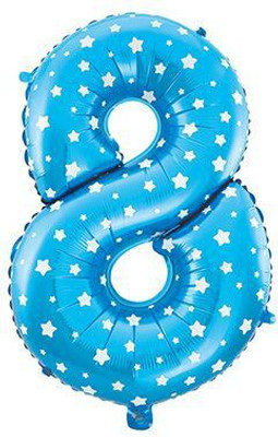 Balloons Printed 14" Number "8" Blue With White Dotted Mini Shape Foil Balloon Airwalker(Blue, Pack of 1)
Balloons Printed 14" Number "8" Blue With White Dotted Mini Shape Foil Balloon Airwalker(Blue, Pack of 1)