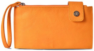 Baggit Casual Yellow Clutch