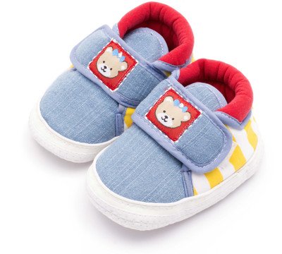 Infano Boys & Girls Velcro Sneakers(Blue