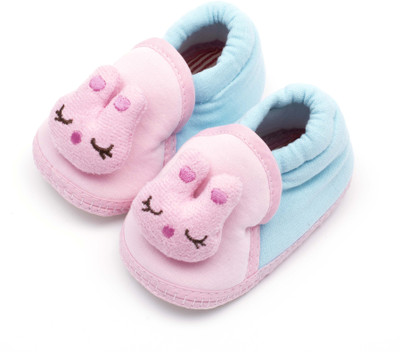 Infano Boys & Girls Slip on Sneakers(Pink