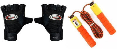 Sports 101 Power V Leather Workout Gloves & Skipping Rope with Counter Gym & Fitness Kit
Sports 101 Power V Leather Workout Gloves & Skipping Rope with Counter Gym & Fitness Kit