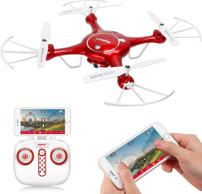 SYMA X5UW Wi-Fi FPV 720P HD Camera Quadcopter with Flight Plan Route and Altitude Hold Function App Control Drone(Red)
SYMA X5UW Wi-Fi FPV 720P HD Camera Quadcopter with Flight Plan Route and Altitude Hold Function App Control Drone(Red)
