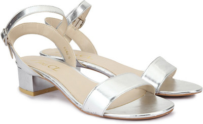 Miss CL By Carlton London Women SILVER Heels