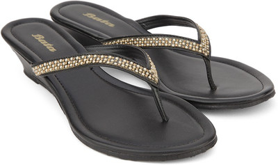Bata Women Black Heels