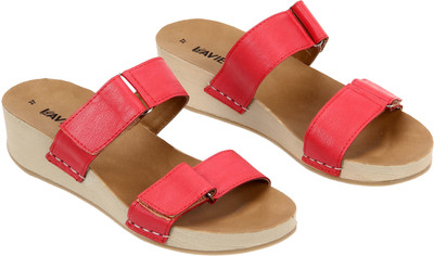 Lavie Slip On For Women(Red