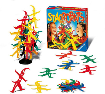 Assemble Ravensburger Stacrobats Children's 3D Action Game(Multicolor)