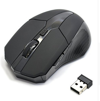 NOBILITY 2.4GHZ 1600DPI NOBC006 MATTE FINISH Wireless Optical Mouse(USB, Black)