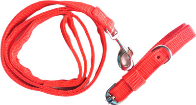 MERA PUPPY Leash with Collar For Medium Dogs - 0.75 inch Wide 127 cm Dog Strap Leash(Red)
MERA PUPPY Leash with Collar For Medium Dogs - 0.75 inch Wide 127 cm Dog Strap Leash(Red)