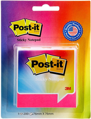3M Multicolor 200 Sheets Sticky, 4 Colors(Set Of 1, Orange Splash, Spring Green, Carnation Pink, Sky Blue), Carnation pink;orange splash;sky blue;spring green
3M Multicolor 200 Sheets Sticky, 4 Colors(Set Of 1, Orange Splash, Spring Green, Carnation Pink, Sky Blue), Carnation pink;orange splash;sky blue;spring green