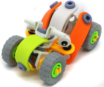 Toys Bhoomi 2 IN 1 Take-Apart 3D Model Racing Car Dune buggy Assembly Construction Building Blocks Puzzles DIY Playset with Screw Nuts & Tools - 62 Flexible Bending Plastic Pieces(Multicolor)
Toys Bhoomi 2 IN 1 Take-Apart 3D Model Racing Car Dune buggy Assembly Construction Building Blocks Puzzles DIY Playset with Screw Nuts & Tools - 62 Flexible Bending Plastic Pieces(Multicolor)