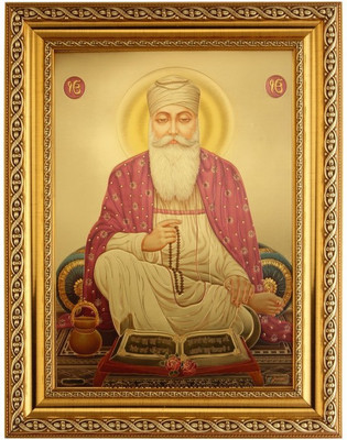 bm traders Golden Foil Photo Of Guru Nanak Devji In Golden Frame Decorative Showpiece - 36.83 cm(Wooden, Gold)
bm traders Golden Foil Photo Of Guru Nanak Devji In Golden Frame Decorative Showpiece - 36.83 cm(Wooden, Gold)