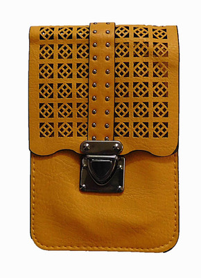SAMCO FAS Girls Casual Yellow Leatherette Sling Bag 
SAMCO FAS Girls Casual Yellow Leatherette Sling Bag