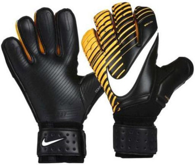 Nike G.K. MATCH Goalkeeping Gloves (, Black, Orange, Black;orange;white