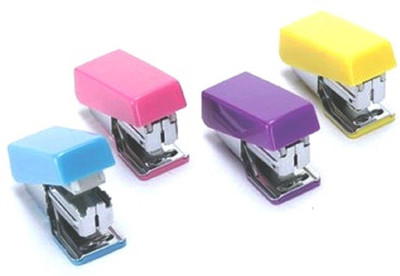 Bruzone Manual 22/6-23/6 Stick Staplers(Set of 4, Multicolor)