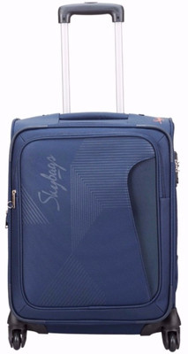 Skybags Footloose Hamilton 4W Exp Strolly 55 RBL Medium Briefcase - For Men & Women(Blue) 
Skybags Footloose Hamilton 4W Exp Strolly 55 RBL Medium Briefcase - For Men & Women(Blue)