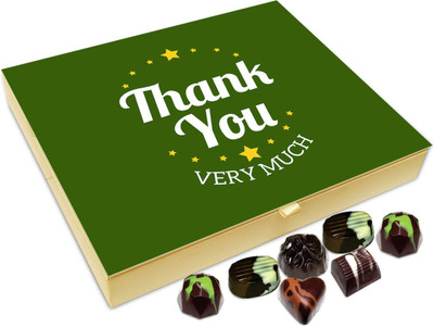 Chocholik Gift Box - Thank You Very Much For Your Support Chocolate Box - 20pc Truffles(240 g)
Chocholik Gift Box - Thank You Very Much For Your Support Chocolate Box - 20pc Truffles(240 g)