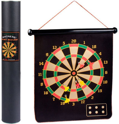 body built Dart BOARD Magnetic Soft Tip Dart(Black, Pack of1)
