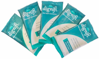 Dignifi Dignifi Bath Wipes with Aloe Vera & Olive Oil for complete bath for bedridden patients(Pack of 5)
Dignifi Dignifi Bath Wipes with Aloe Vera & Olive Oil for complete bath for bedridden patients(Pack of 5)