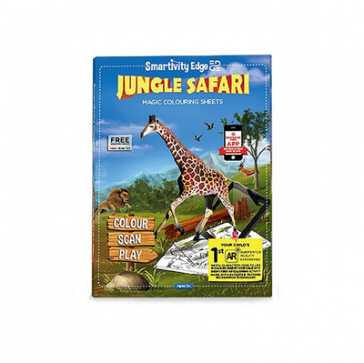 Smartivity EDGE Jungle safari Colouring-educational toy-Gift to 3 yrs & up-6 coloring sheets-coloring book(Multicolor)
Smartivity EDGE Jungle safari Colouring-educational toy-Gift to 3 yrs & up-6 coloring sheets-coloring book(Multicolor)
