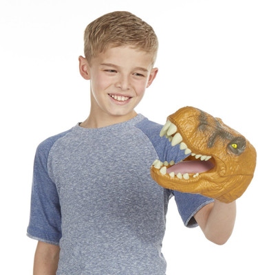 Toys Bhoomi Chomping Tyrannosaurus Rex Hand Puppet Glove T-Rex Dinosaur Head Roleplay Playset made of Non-Toxic Soft Vinyl
Toys Bhoomi Chomping Tyrannosaurus Rex Hand Puppet Glove T-Rex Dinosaur Head Roleplay Playset made of Non-Toxic Soft Vinyl