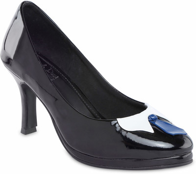 Siendo Desi Women Black Heels