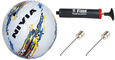 Nivia Combo of 3, Trainer Football Size-, Needle Football - Size: (Pack of 1, Multicolor
Nivia Combo of 3, Trainer Football Size-, Needle Football - Size: (Pack of 1, Multicolor