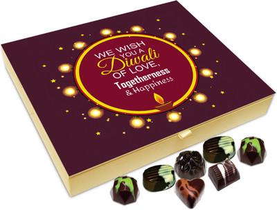 Chocholik Diwali Gift - We Wish You Diwali Full Of Love And Happiness Chocolate Box - 20pc Truffles(240 g)
Chocholik Diwali Gift - We Wish You Diwali Full Of Love And Happiness Chocolate Box - 20pc Truffles(240 g)