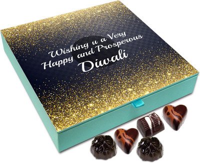 Chocholik Diwali Gift Box - Wishing You A Happy And Prosperous Diwali Chocolate Box - 9pc Truffles(108 g)
Chocholik Diwali Gift Box - Wishing You A Happy And Prosperous Diwali Chocolate Box - 9pc Truffles(108 g)