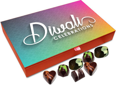 Chocholik Diwali Gift - Enjoy The Diwali Celebrations Chocolate Box - 12pc Truffles(144 g)
Chocholik Diwali Gift - Enjoy The Diwali Celebrations Chocolate Box - 12pc Truffles(144 g)