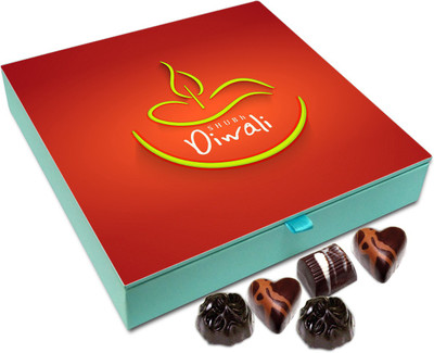 Chocholik Diwali Gift - Shubh Diwali To Everyone Chocolate Box - 9pc Truffles(108 g)
Chocholik Diwali Gift - Shubh Diwali To Everyone Chocolate Box - 9pc Truffles(108 g)