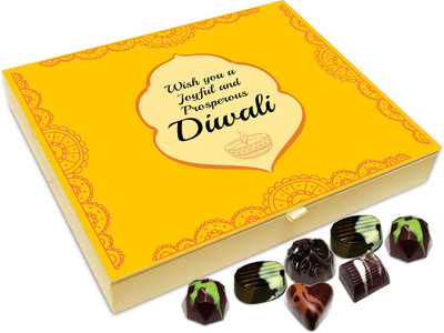 Chocholik Diwali Gift Box - Hope You Have A Joyful And Prosperous Diwali Chocolate Box - 20pc Truffles(240 g)
Chocholik Diwali Gift Box - Hope You Have A Joyful And Prosperous Diwali Chocolate Box - 20pc Truffles(240 g)