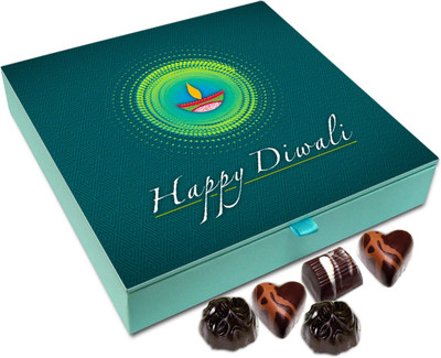 Chocholik Diwali Gift - Have A Prosperous Diwali Chocolate Box - 9pc Truffles(108 g)
Chocholik Diwali Gift - Have A Prosperous Diwali Chocolate Box - 9pc Truffles(108 g)