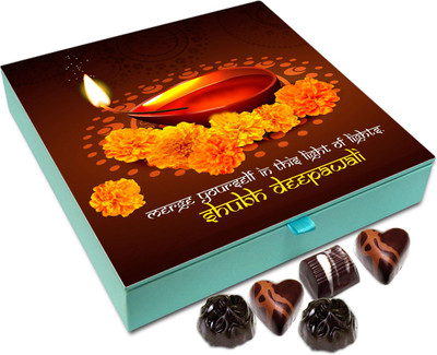 Chocholik Diwali Gift - Merge Yourself In The Lights Of Deepawali Chocolate Box - 9pc Truffles(108 g)
Chocholik Diwali Gift - Merge Yourself In The Lights Of Deepawali Chocolate Box - 9pc Truffles(108 g)