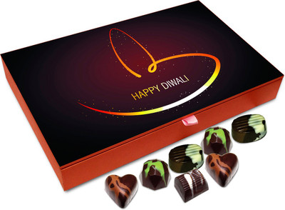 Chocholik Diwali Gift - Happy Diwali To One And All Chocolate Box - 12pc Truffles(144 g)
Chocholik Diwali Gift - Happy Diwali To One And All Chocolate Box - 12pc Truffles(144 g)