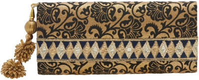 Tarusa Casual Black Clutch