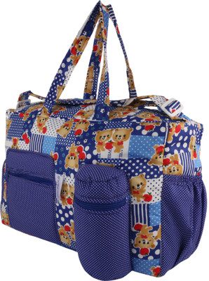 MomToBe Printed Diaper Bag(Blue)