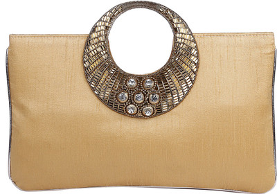 La Boemo Hand-held Bag(Gold)