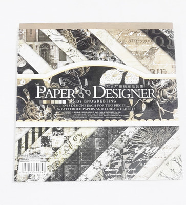 golden 7/7 paper book 001 Parchment Craft Kit