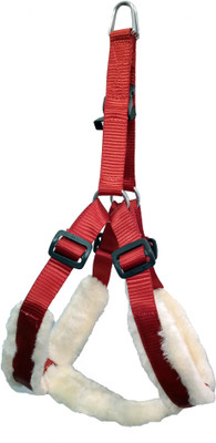 Petshop7 Nylon with White Fur Red adjustable Dog Harness 1 Inch for Size Pet (Chest Size : 29-37) Dog Standard Harness(, Red
Petshop7 Nylon with White Fur Red adjustable Dog Harness 1 Inch for Size Pet (Chest Size : 29-37) Dog Standard Harness(, Red