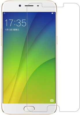Pugo Top Tempered Glass Guard for Oppo R9s Plus, Transparent