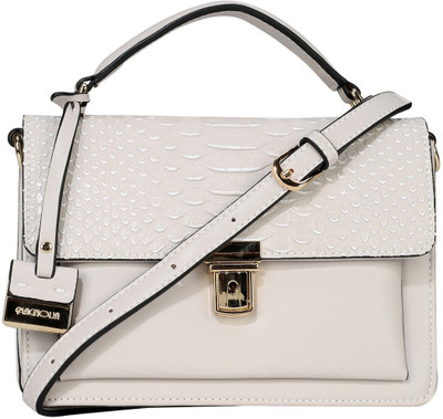 Old Tree Women Casual Beige PU Sling Bag