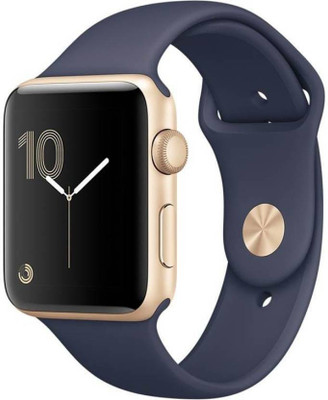 Apple Watch Series 2 - 42 mm Gold Aluminium Case with Midnight Blue Sport Band(Blue Strap Medium)
Apple Watch Series 2 - 42 mm Gold Aluminium Case with Midnight Blue Sport Band(Blue Strap Medium)