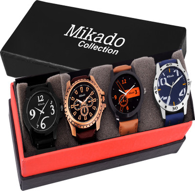 Mikado Jordan casual Analog watches combo set for men and boy's(pack of 4) Watch - For Boys
Mikado Jordan casual Analog watches combo set for men and boy's(pack of 4) Watch - For Boys