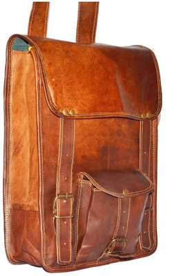 iHandikart Handmade Leather Bag | Rucksack | Backpack with Large Pockets | 10" x 13" x 4" 20 L Backpack(Brown)
iHandikart Handmade Leather Bag | Rucksack | Backpack with Large Pockets | 10" x 13" x 4" 20 L Backpack(Brown)