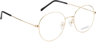 Gold Berg Full Rim Round Frame(50 mm