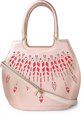 Women Marks Hand-held Bag(Brown)