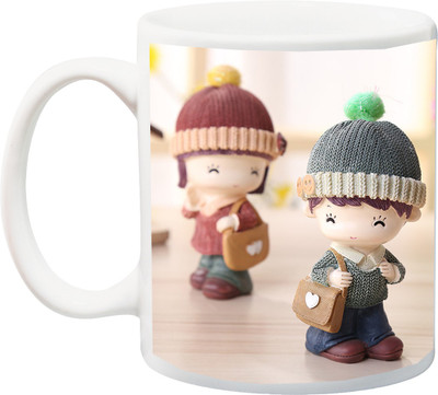 Stylotrendz Sweet 3D Couple Perfect gift for loved one Ceramic Mug(325 ml), Multicolor
Stylotrendz Sweet 3D Couple Perfect gift for loved one Ceramic Mug(325 ml), Multicolor