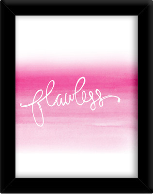 flawless Paper Print(30 inch X 21 inch, Framed)