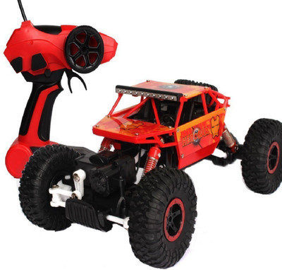 HALO NATION Rock Crawler 1:18 Remote Control Monster Car, Four Wheel Drive, Rechargeable, Orange(Red)
HALO NATION Rock Crawler 1:18 Remote Control Monster Car, Four Wheel Drive, Rechargeable, Orange(Red)